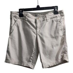 American Eagle Outfitters Beige Stretch‎ Chino Shorts Womens 32 Casual
